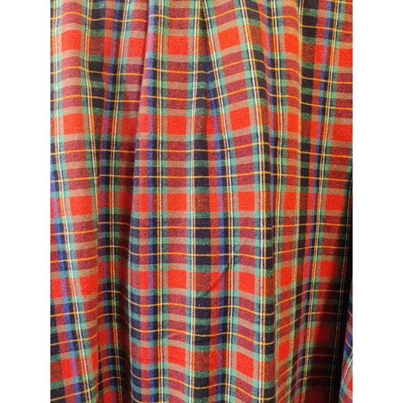 Ralph Lauren Men's Size Large Red Plaid Flannel Long Sleeve Shirt 100% Cotton - Picture 7 of 9